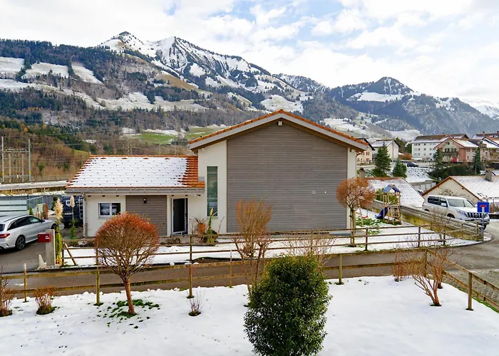 Gruyere Alpes Appartement 3 Chambres Bbq Parking
